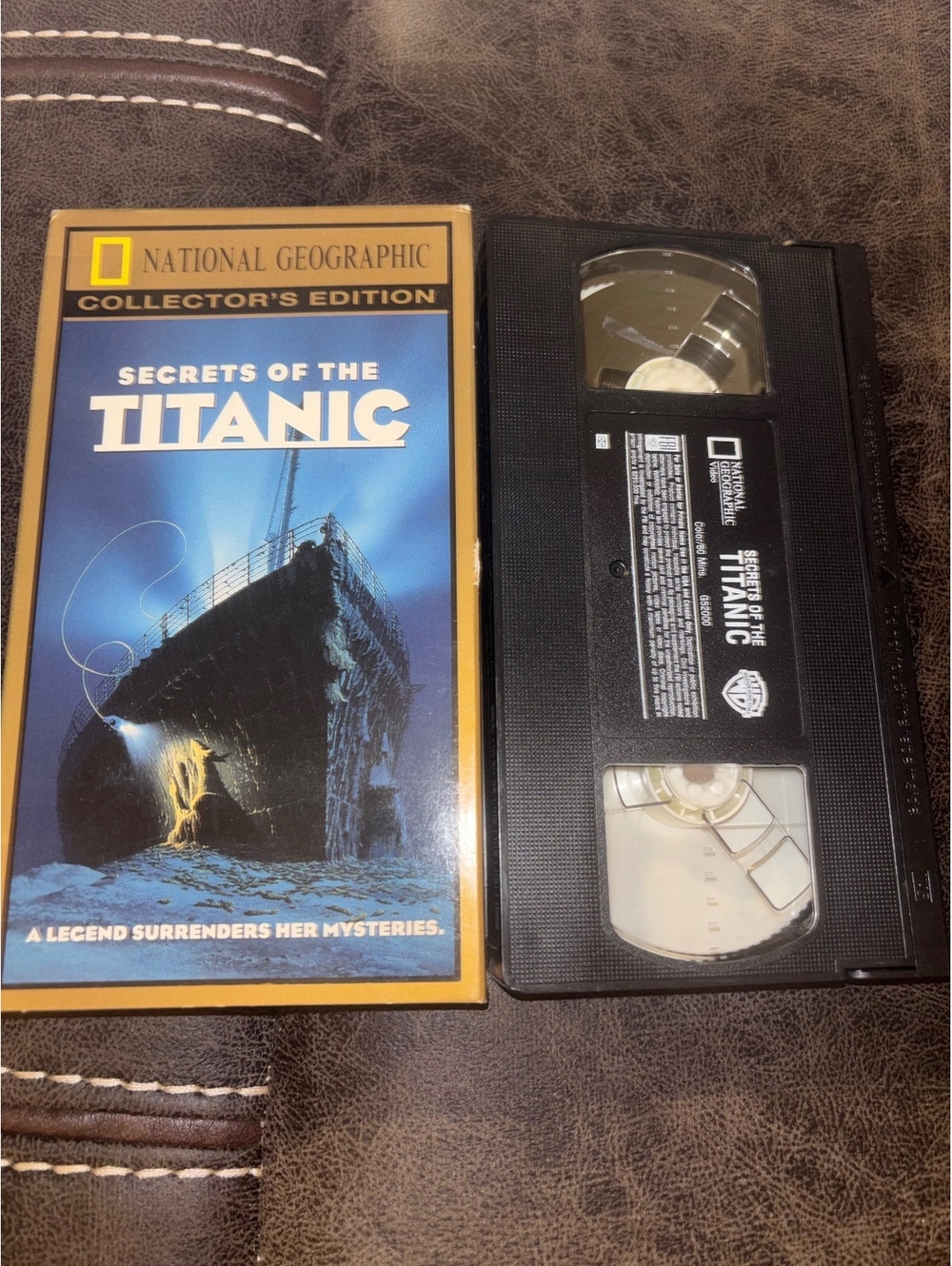 National Geographic Secrets of the Titanic VHS Collector’s Edition Documentary